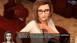 finishing the photo hunt gameplay in this hentai adventure