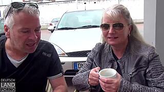 Let's fuck Sabine's horny ass, says Reinhard