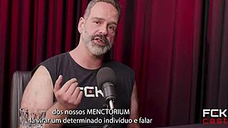 Dr Vinicius Lacerda leads blindfolded bdsm orgy with spitting and fisting – provocative health?