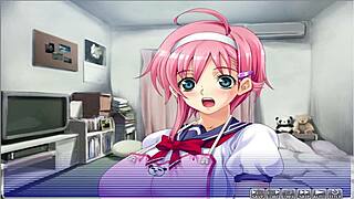 anime babe cums inside apartment 😈