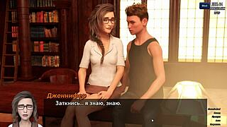 finishing the photo hunt gameplay in this hentai adventure