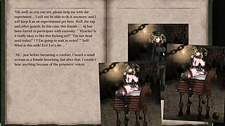 Night of r scenes - part 10 dungeon area 2 in anime.