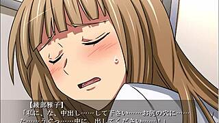 i love this forced gal transformation training fuck in hentai, with intense blowjobs