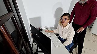 New secretary faces harassment on her first day.