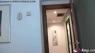 Montse shocks husband by riding a Chinese dude in wild scene.