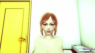 jujutsu kaisen hentai pov nobara kugisaki gets boobjob and fucked