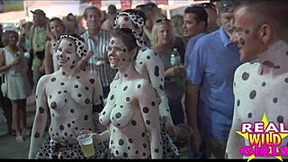 Sluts Flash Tits And Asses On Fantasy Fest Streets Boldly