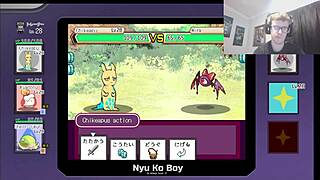 accidents lead to sex at indoor pool in pokemon parody hentai game