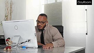 gamer stepson takes on stepdad's black cock hard