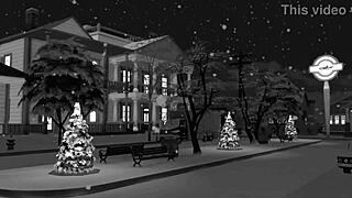 in the sims parody, a milf's ass gets fucked wildly