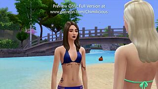 Alluring Teen Brunette Takes a Steamy Shower in Sensual Solo Moment