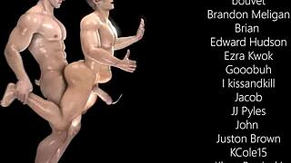 Unexpected Shower Fun With Derek SFM – Gay Toys And Cumshots?