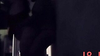 housewife gets gaping ass in dark!