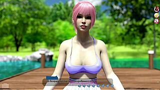 Helping hotties in game with kissing and more 😘