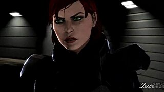 Miranda takes charge with huge cock in 3D animation