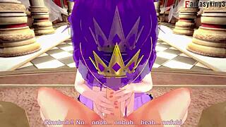 scáthach-skadi fucks on throne pov 😈