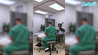 Hot fit milf nurse gets fired for showing pussy