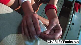 watch charley chase in lucha libre foot fetish action.