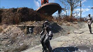 In Fallout 4, the power armor leads to some fucking