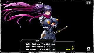 dive into taimanin rpgx scene 5 for some intense hentai action! 😈