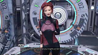 Stranded in Space 94 - Asian Milf Scientist Reveals Curvy Project