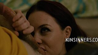 Stepmom Surprises Junior with Natural Taboo Roleplay