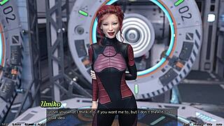 Stranded in Space 94 - Asian Milf Scientist Reveals Curvy Project