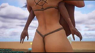 wildlife adventure with intense 3d anal action