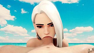 Overwatch heroes in animated music video