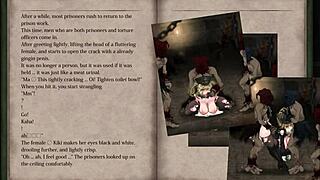 Night of r scenes - part 10 dungeon area 2 in anime.