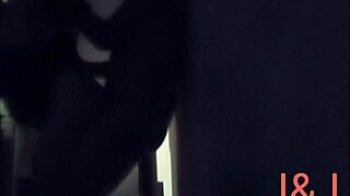 housewife gets gaping ass in dark!