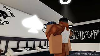 he has an awesome crib