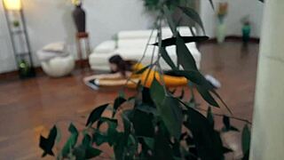 Yoga Session Turns Into Wild Ass Play With Step Siblings?