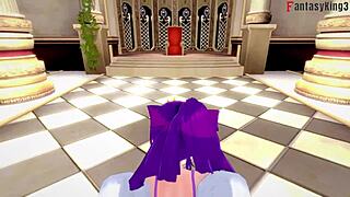 scáthach-skadi fucks on throne pov 😈