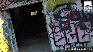 megan venturi's pussy wrecked and cum-covered in public