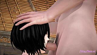 Bleach Hentai 3D - Rukia’s Wild POV Sex In Japanese Anime Game.