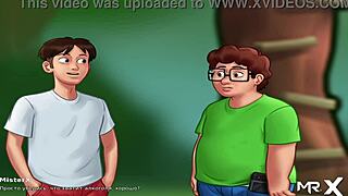 He says, 'Let's have laundry sex in Summertimesaga episode 54'