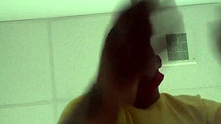 A gay stud enjoys close-up anal play with big dildos, leading to lactation