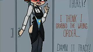 Cartoon girl wedgie compilation 1 with intriguing contrasts