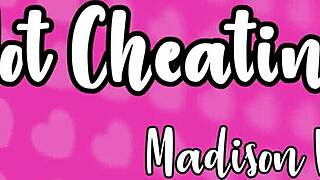 Mischievous Madison Wilde tells stepbro it's not cheating if you wear a condom