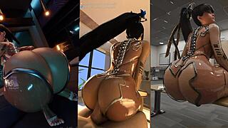 イヴ vs 2B ポルノ対決？