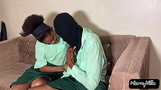 Horny coursemates got wild after class with intense fucking! 🍆💦