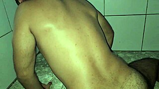 A guy waits for a macho man to engage in some fetish fun