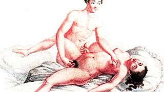 Vintage Erotic Drawings Bring Retro Heat in Anime Style