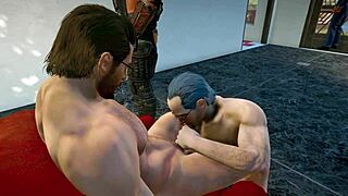 Henry enjoys a relaxing summer day outdoors