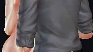 Hentai 3D Guy Fucks Big Boob Chick In Detailed Action