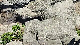 wild orgy with native fishermen on lover’s beach rocks, raw and unfiltered action unfolds.
