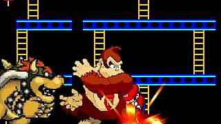 M u g e nr-18 deux bowser koopa vs mario