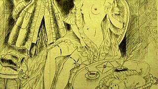 vintage erotic illustration