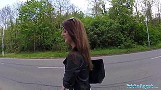 public agent babe rides me hard outdoors, so wild! 🤠